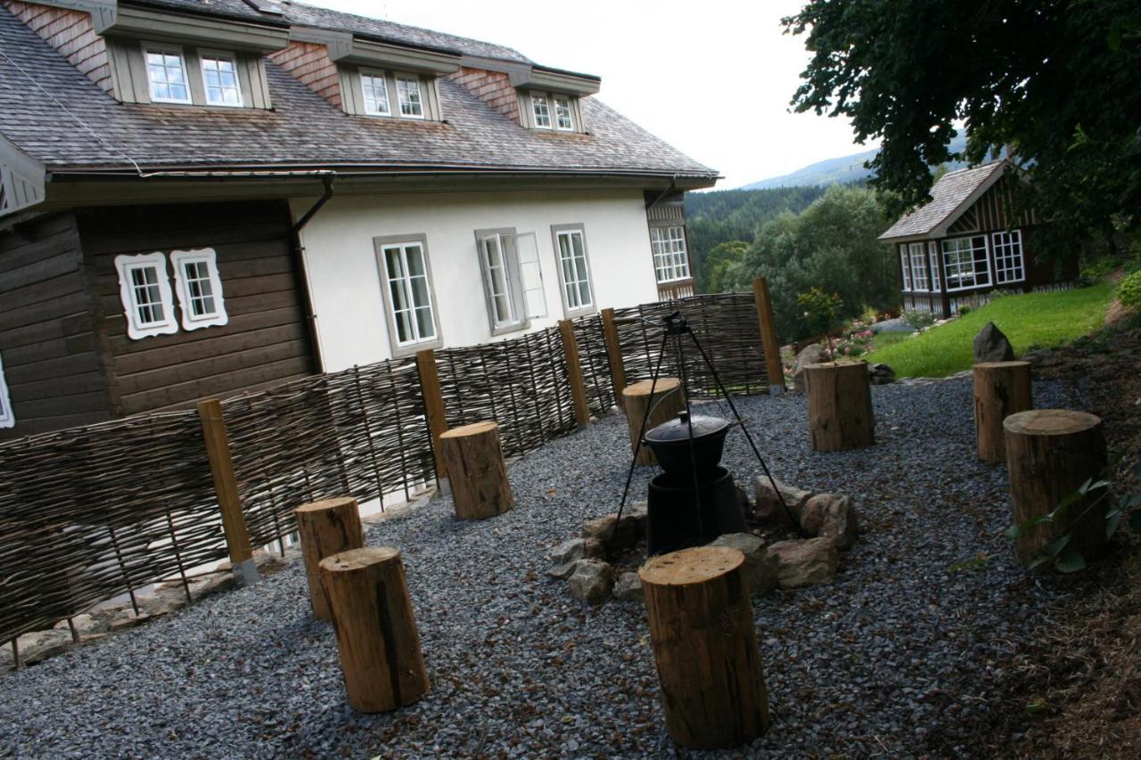 Pension Grantl Kasperske Hory Esterno foto