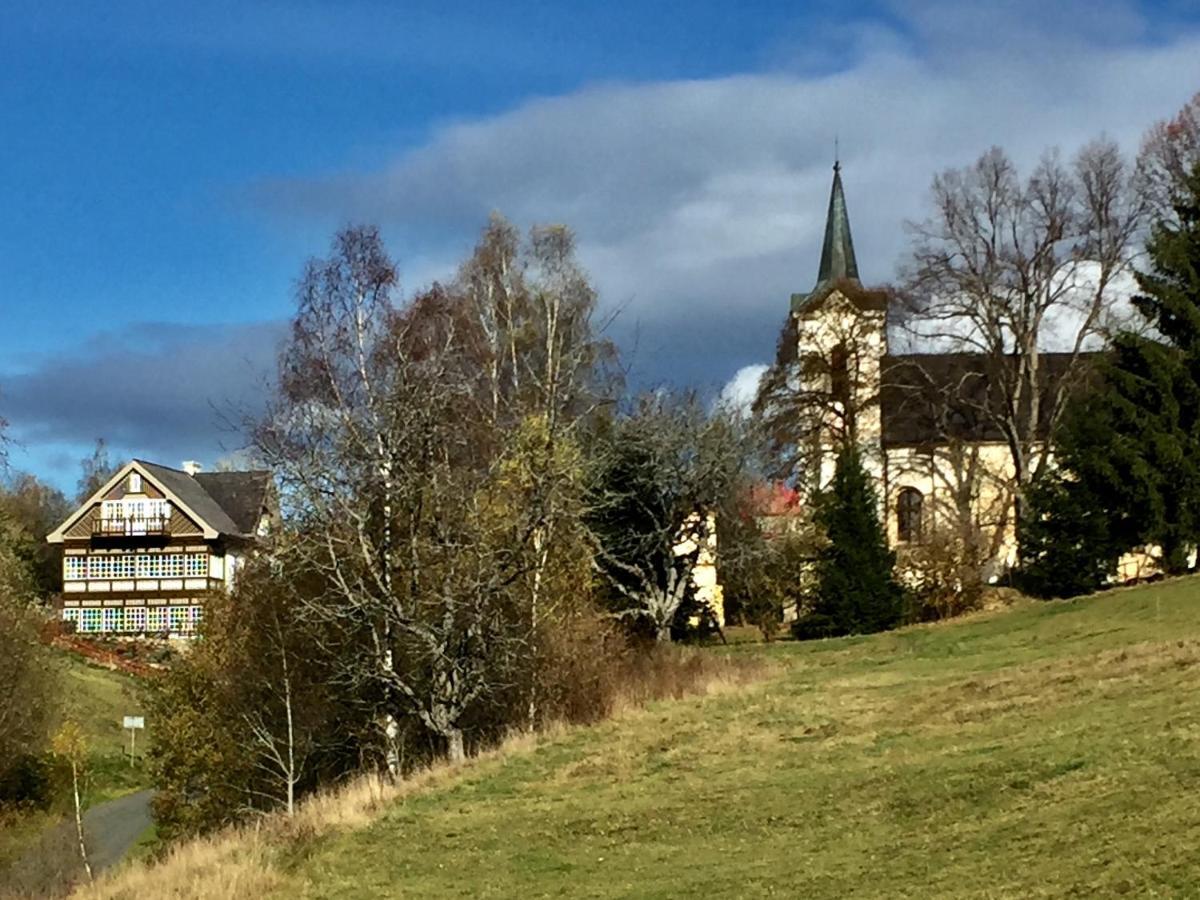 Pension Grantl Kasperske Hory Esterno foto